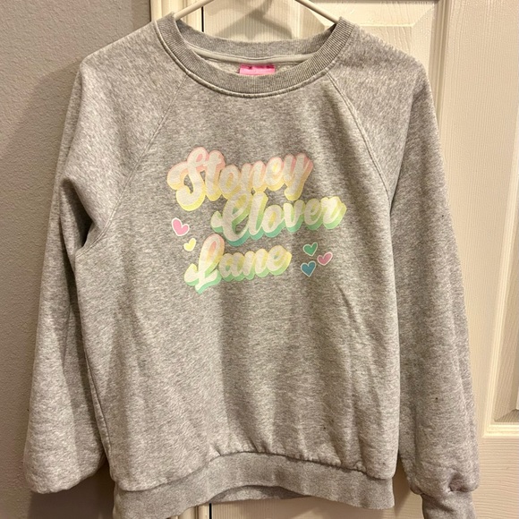 Stoney Clover Lane X Target Sweatshirt 💜💗💜 - Picture 3 of 4